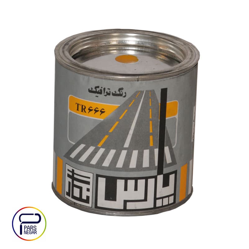 رنگ ترافیک زرد پارس نگار ۱/۲۵۰ کیلویی