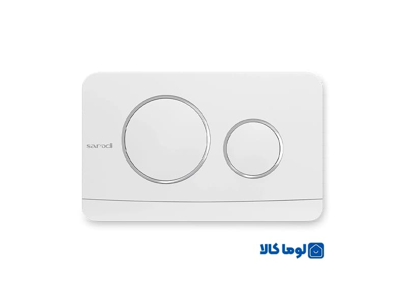 صفحه کلید ایمن آب مدل پلنت | سفید کروم