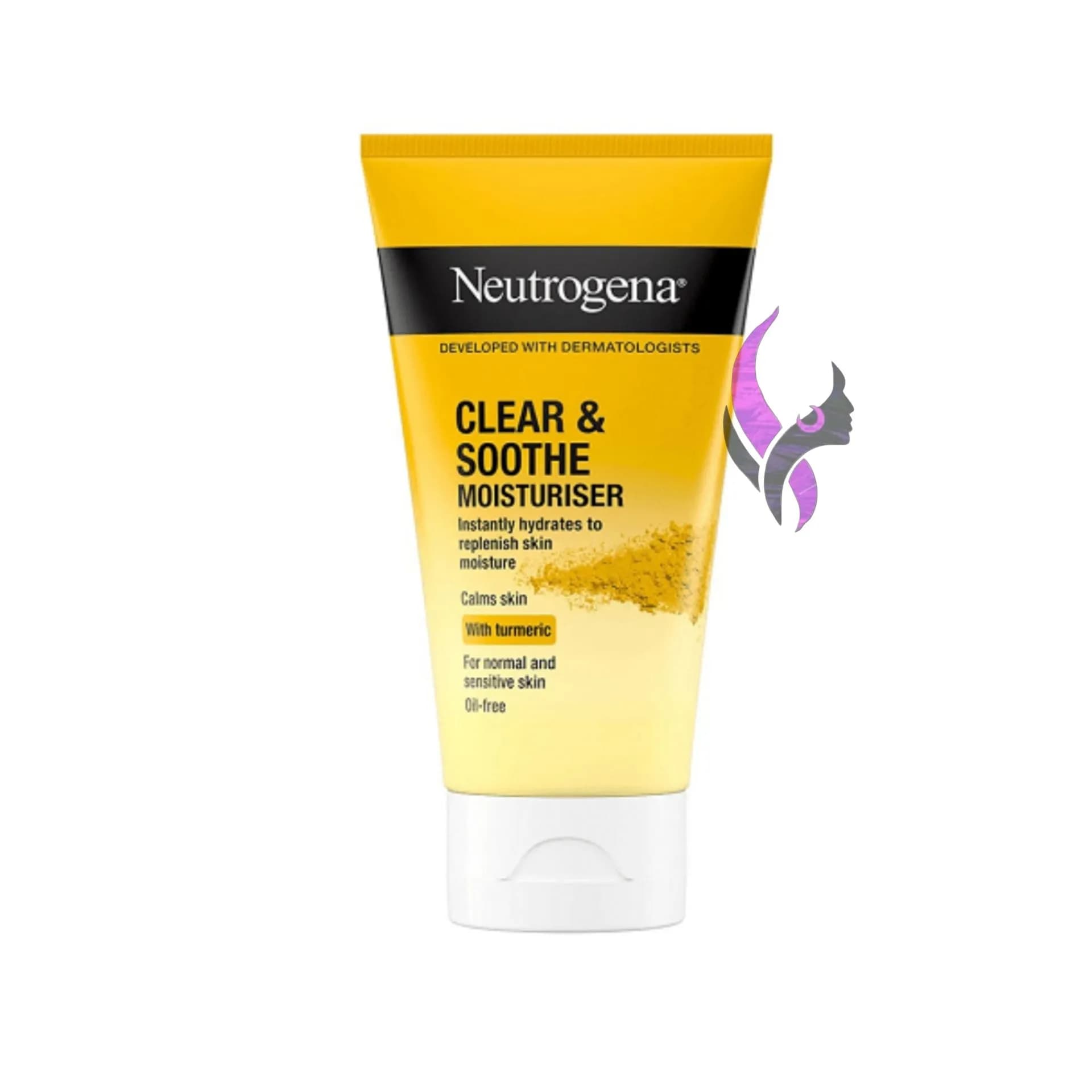 آبرسان و مرطوب کننده زردچوبه نوتروژینا مدل Clear &amp; Soothe(75 میل)