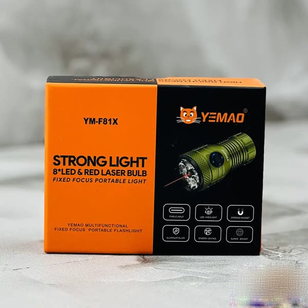 چراغ قوه یامائو YEMAO YM-F81X — تصویر ۸
