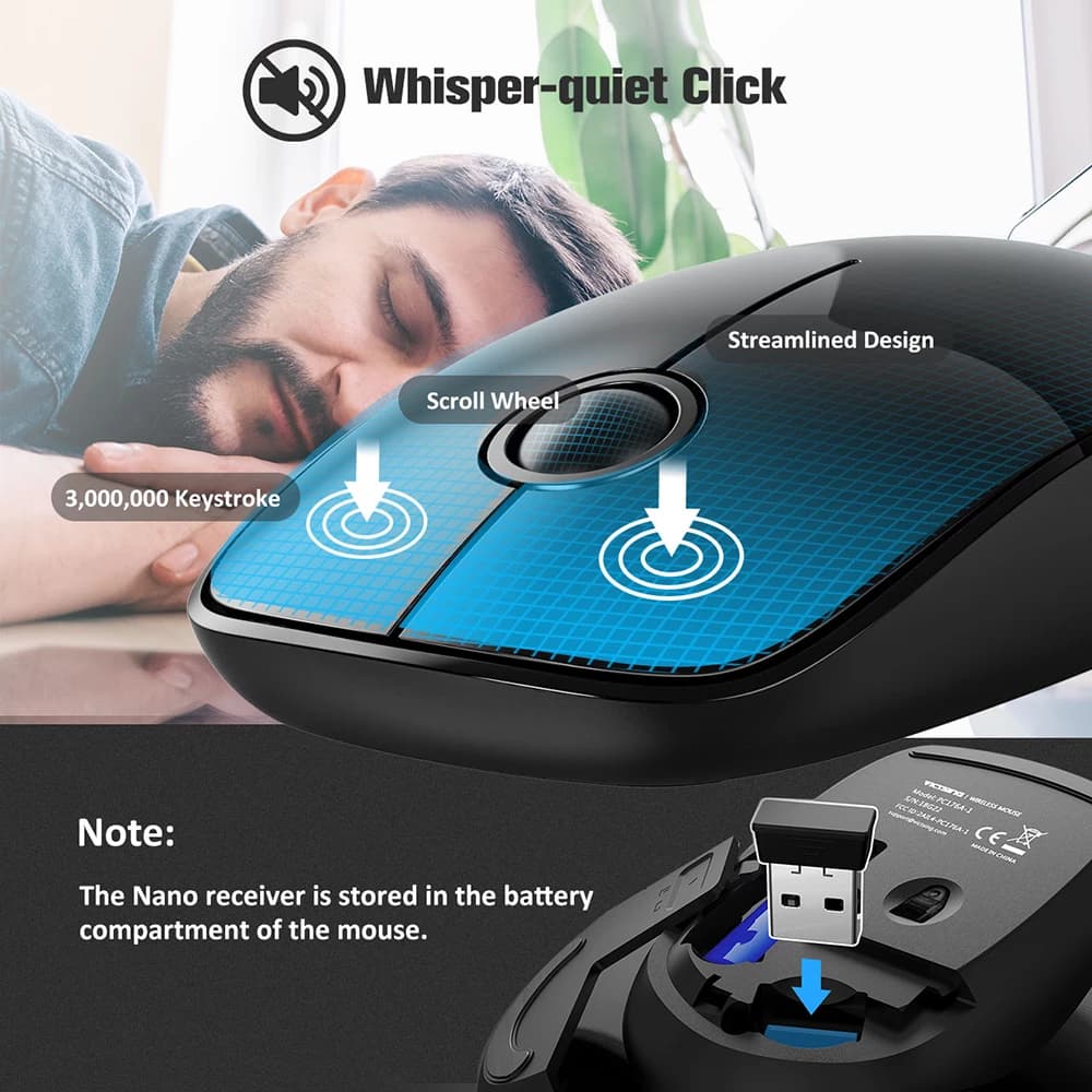 کیبورد و ماوس Victsing مدل PC176B — تصویر ۶