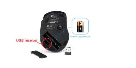 کیبورد و ماوس Victsing مدل PC176B — تصویر ۲