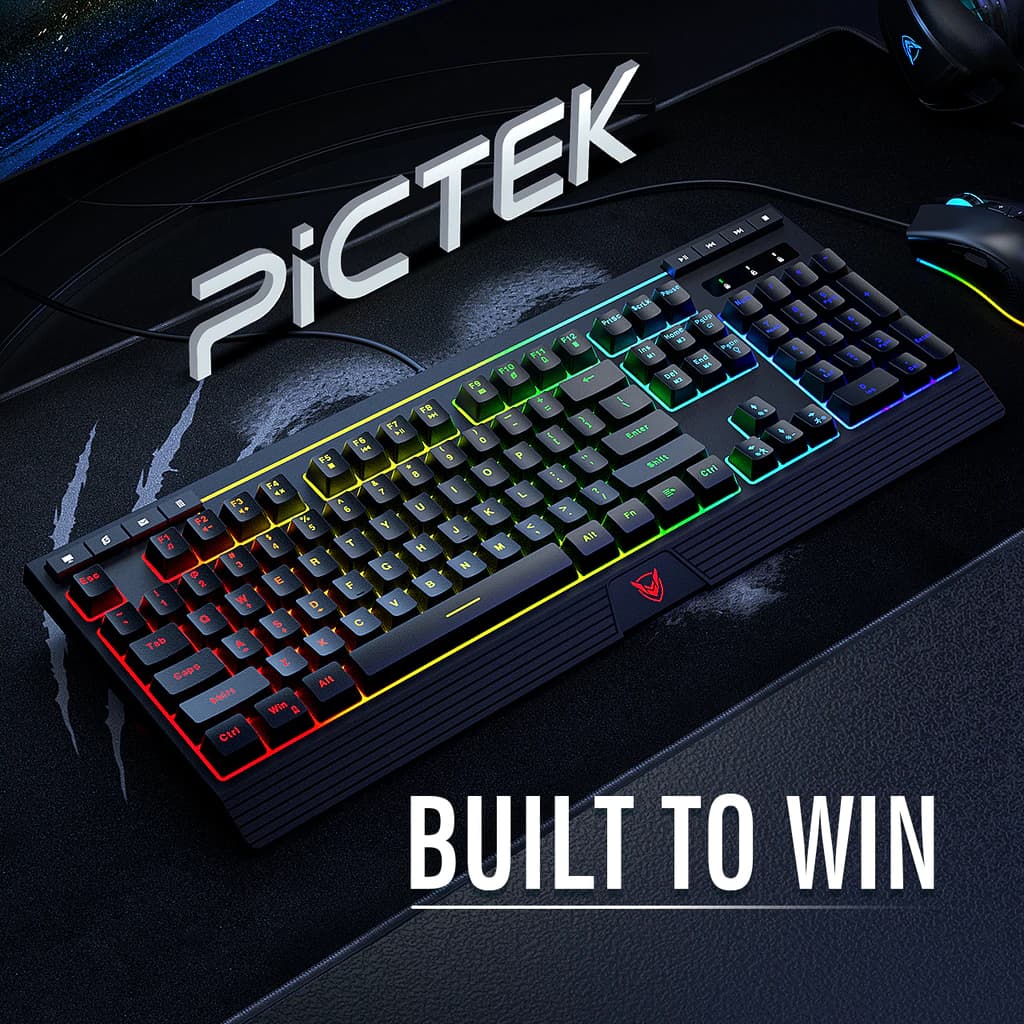 کیبورد مکانیکی PICTEK مدل PC294A — تصویر ۳