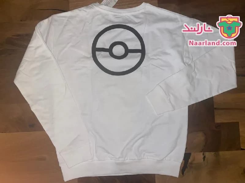 بلوز دورس Pokemon سفید — تصویر ۲