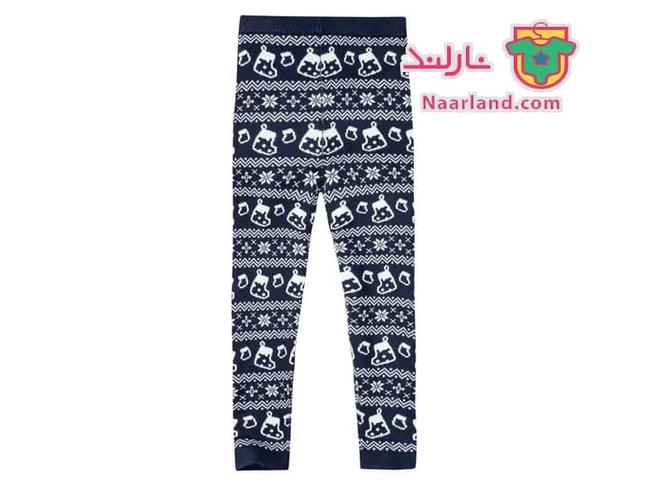 لگ بافت Lupilu آلمان طرح کریسمس سرمه ای — تصویر ۳