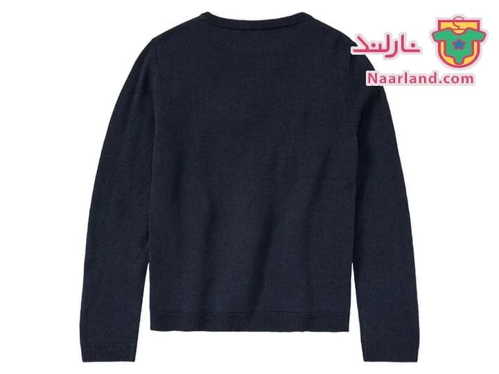 ژاکت بافت Pepperts آلمان سری کریسمس سرمه ای طرح سگ — تصویر ۳