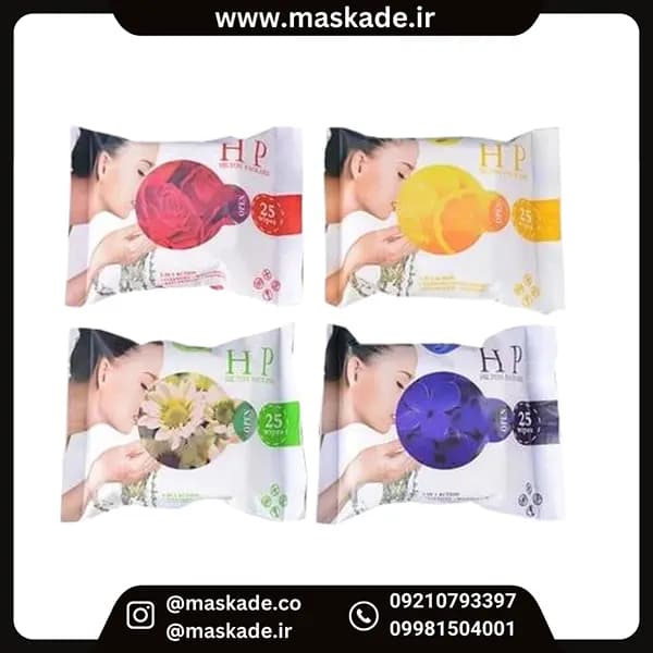 دستمال مرطوب ۲۵ عددی hp