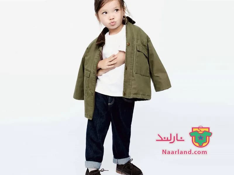کاپشن شرلینگ یونی سکس Zara سبز یشمی تیره — تصویر ۵