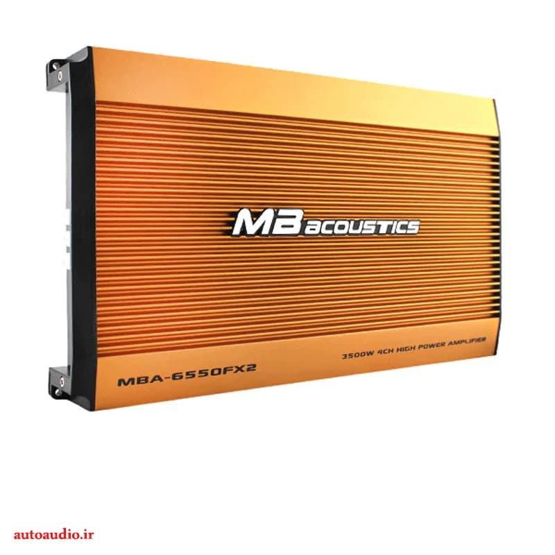 آمپلی فایر 4 کانال ام بی آکوستیک MB Acoustics MBA-6550FX2