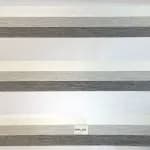 پرده زبرا ساده طوسی خاکستری طرح چوب — تصویر ۲