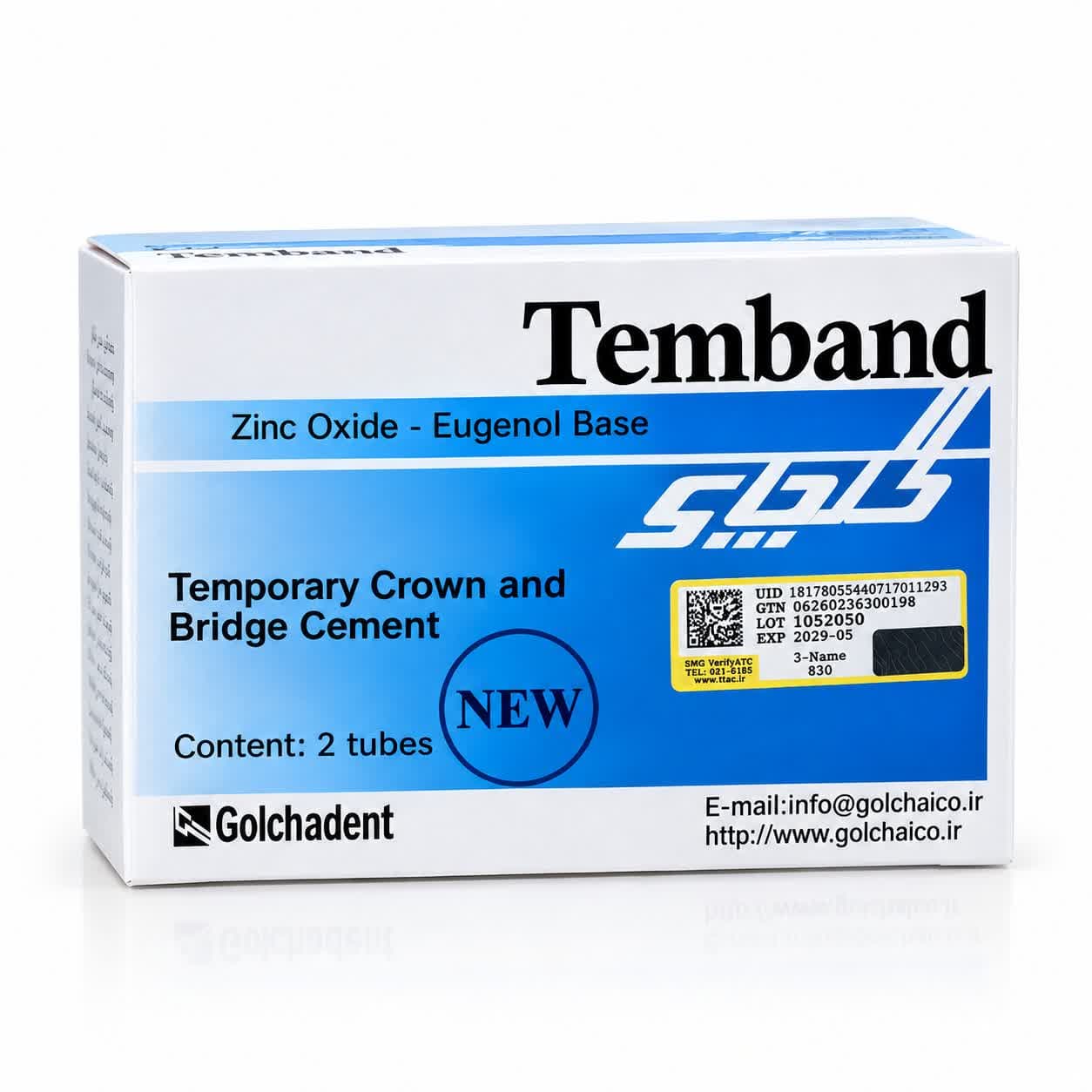 تمپوباند گلچای Temband Golchai