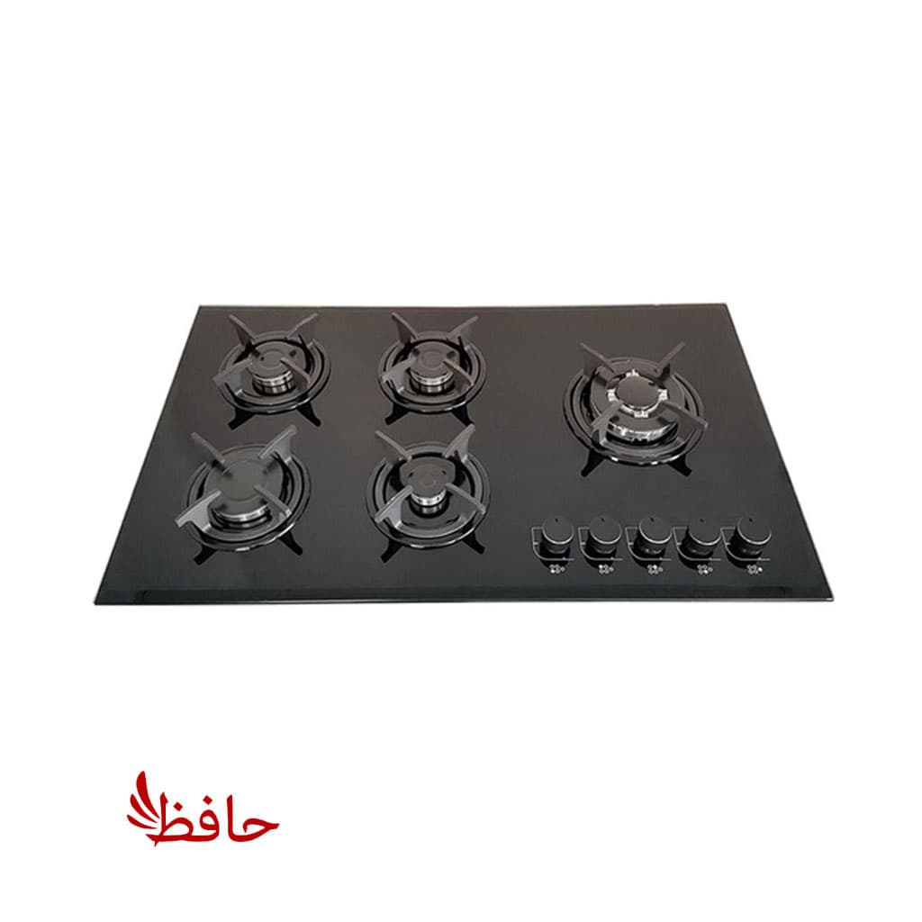 اجاق گاز صفحه ای شیشه ای پنج شعله مدل G501s