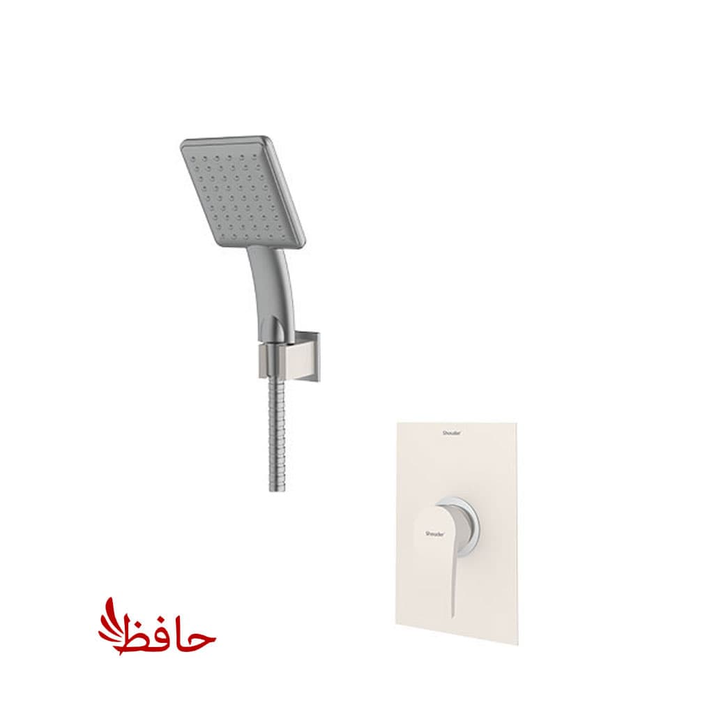 شیر حمام توکار شودر مدل رومر پلاس شیری کروم تیپ 2
