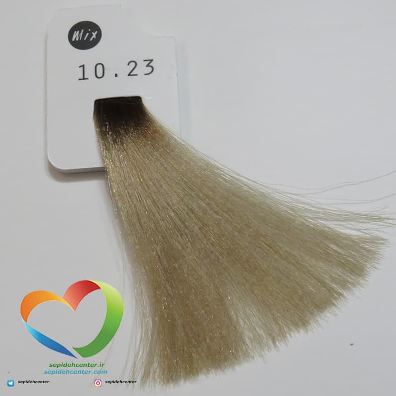رنگ موی بدون آمونیاک ان وای سی کد 10.23 سری NYCE COLOR HD Melange
