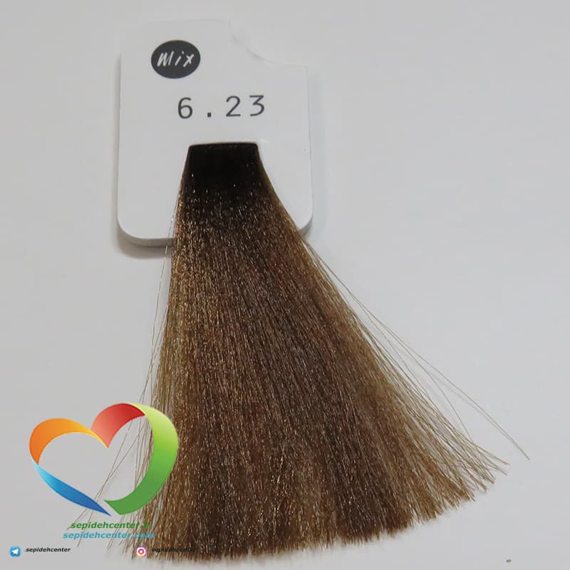 رنگ موی بدون آمونیاک ان وای سی کد 8.23 سری NYCE COLOR HD Melange