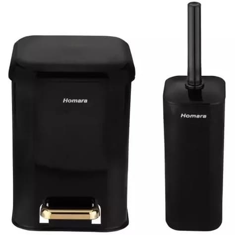 ست سطل و فرچه چهار گوش Homara هومارا پدالی ساده کد 660266