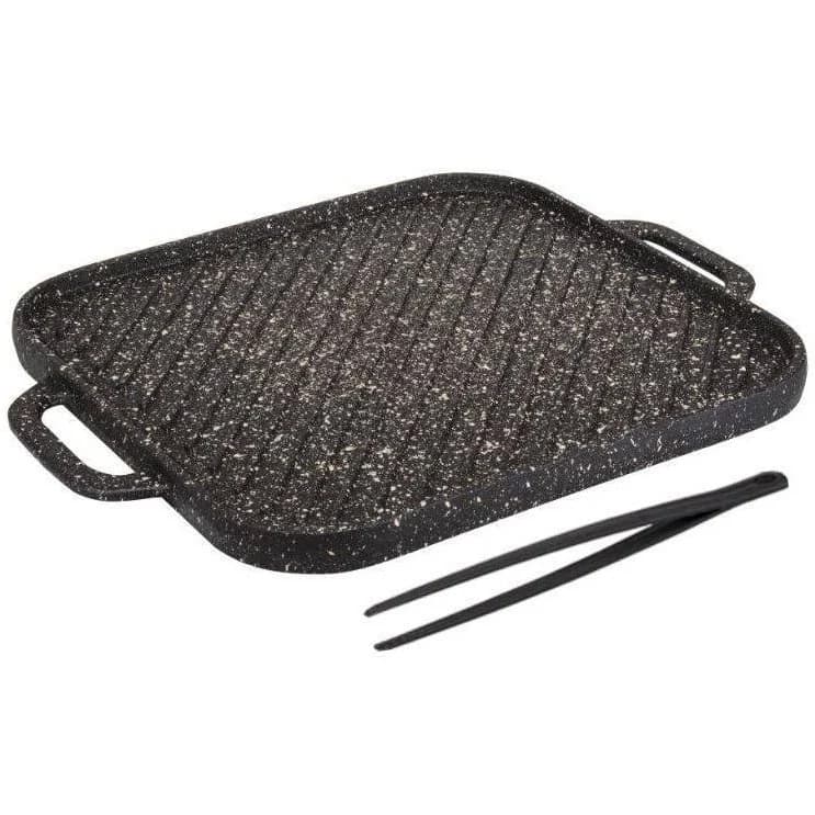 تابه گریل مربع KST کی اس تی سایز 34 (با انبر) کد 5803