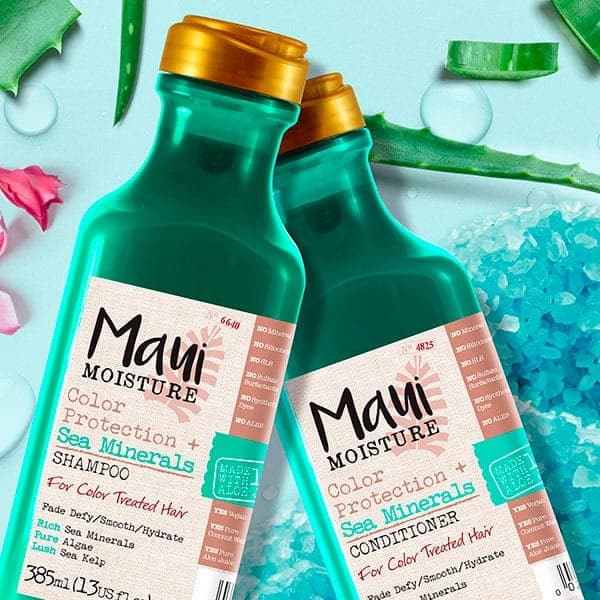 شامپو آبرسان و تثبیت موهای رنگ شده مائویی Maui Sea Minerals — تصویر ۲