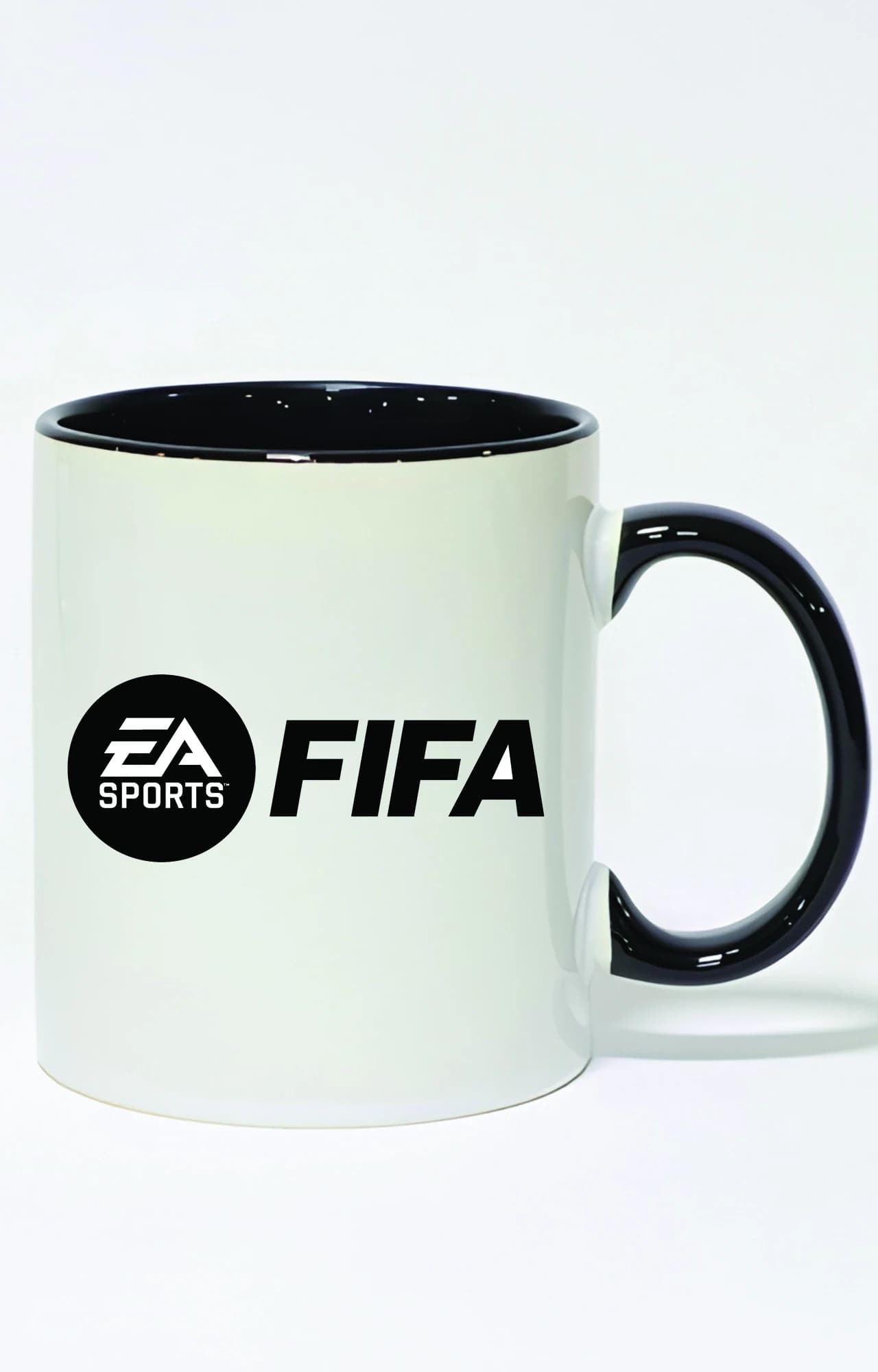 ماگ دسته و داخل رنگی طرح فیفا fifa کد 3594
