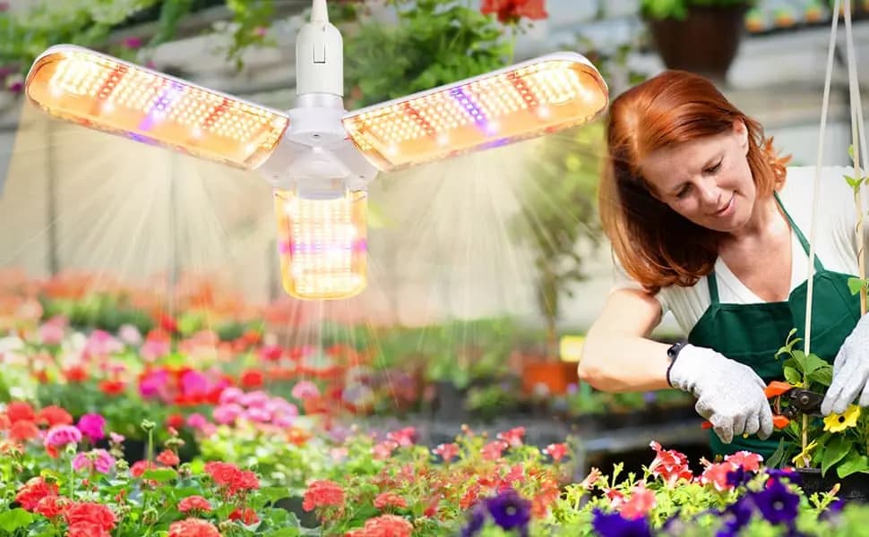 لامپ LED مناسب رشد گیاه برند Flowlamp کد 25549 — تصویر ۲