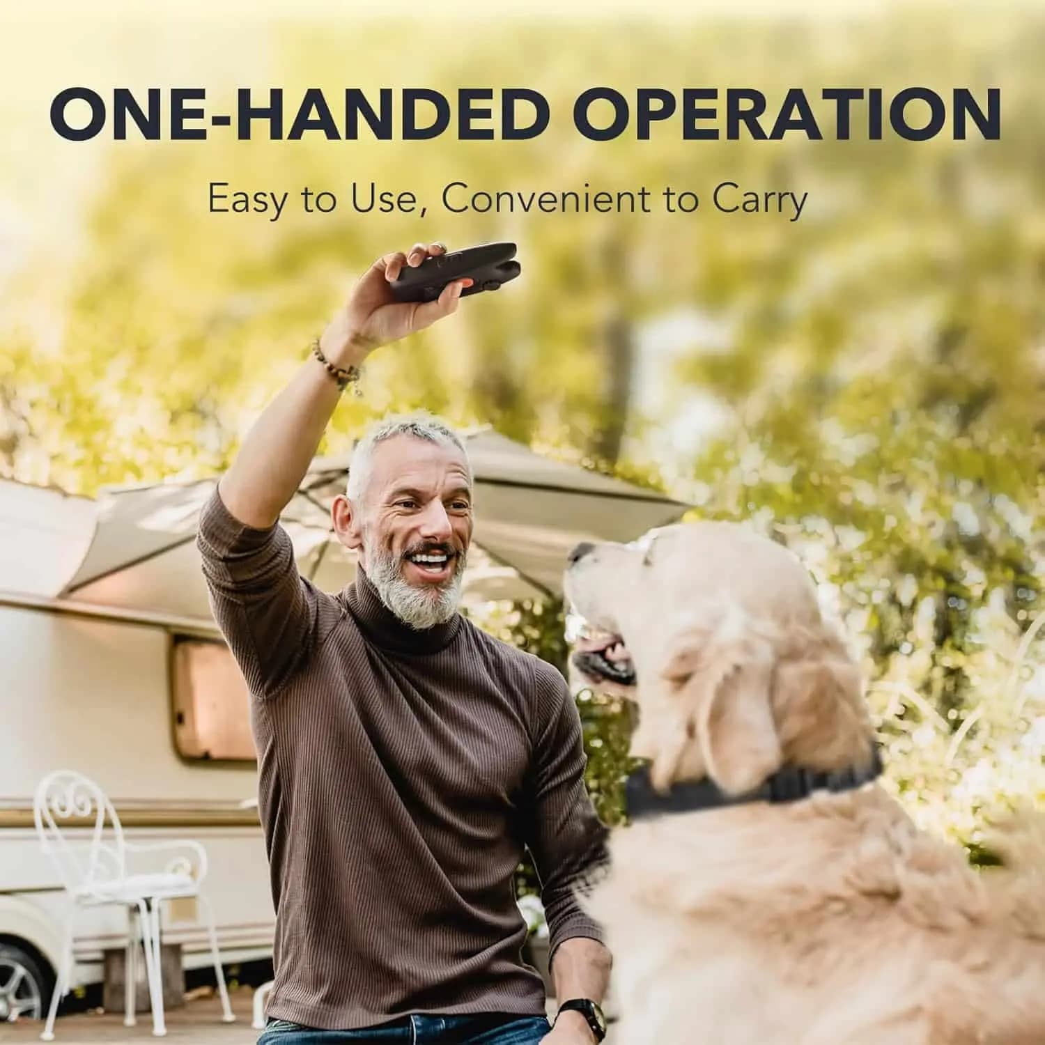 قلاده آموزشی سگ DOG CARE با قابلیت کنترل از راه دور — تصویر ۳