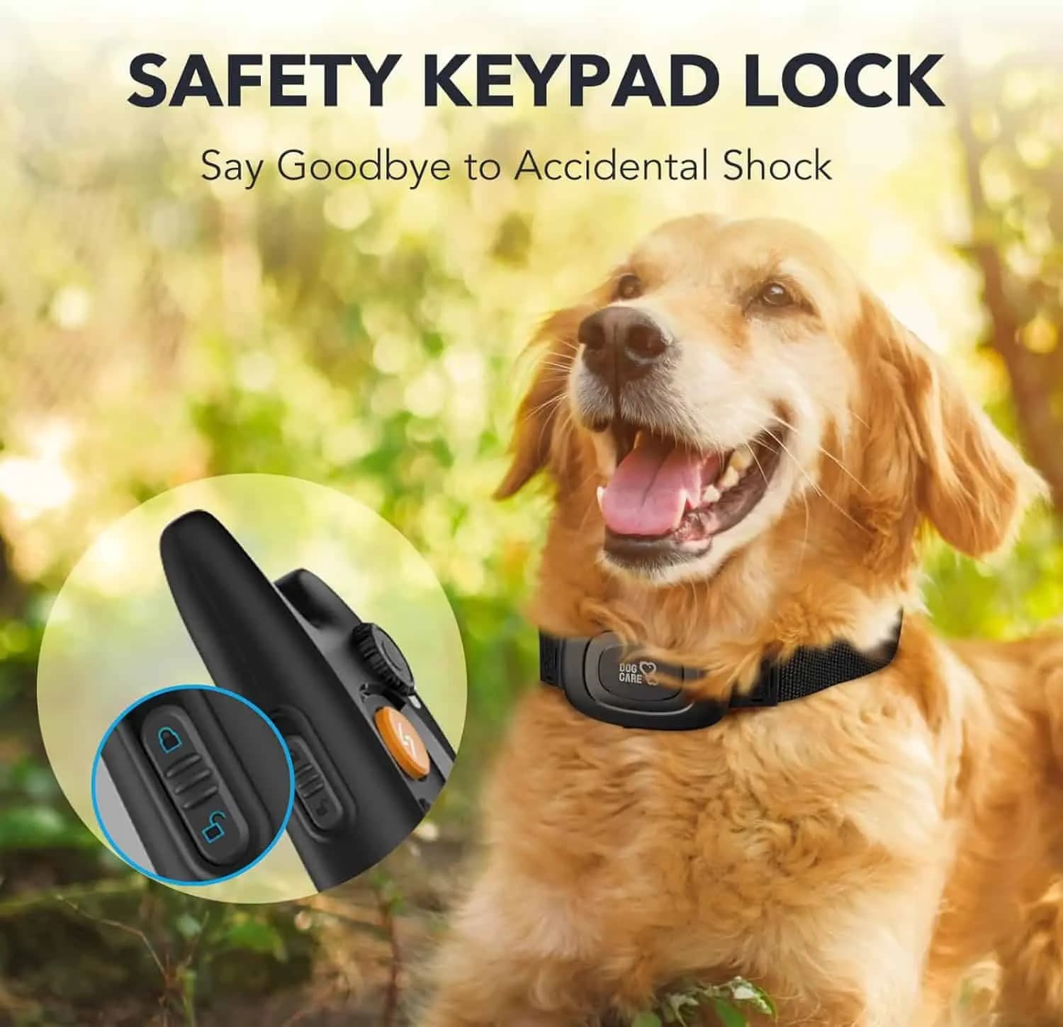 قلاده آموزشی سگ DOG CARE با قابلیت کنترل از راه دور — تصویر ۴