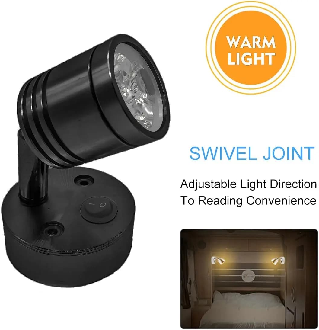 چراغ مطالعه LED DC12V — تصویر ۲