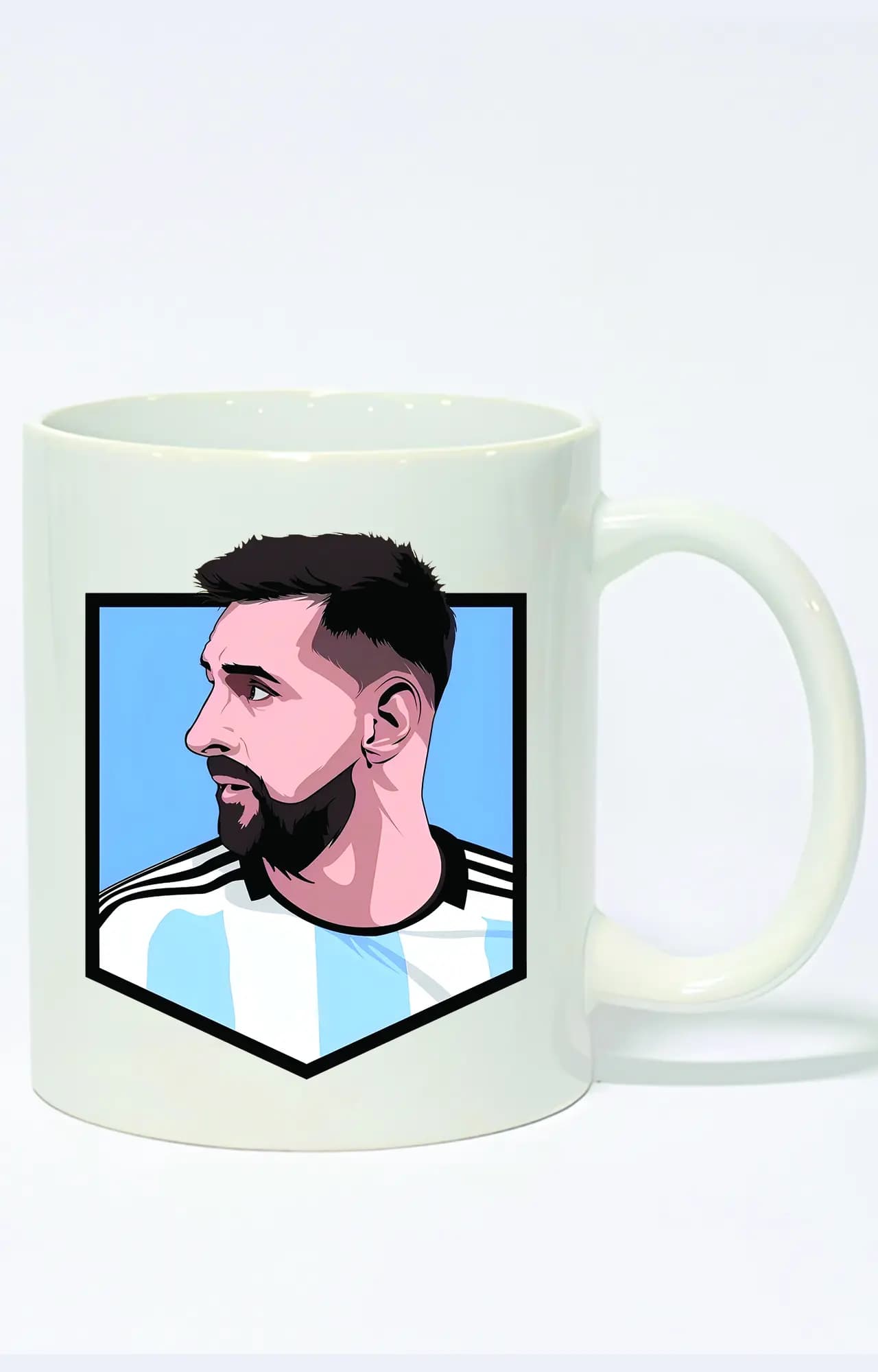 ماگ طرح مسی آرژانتین messi کد 3499