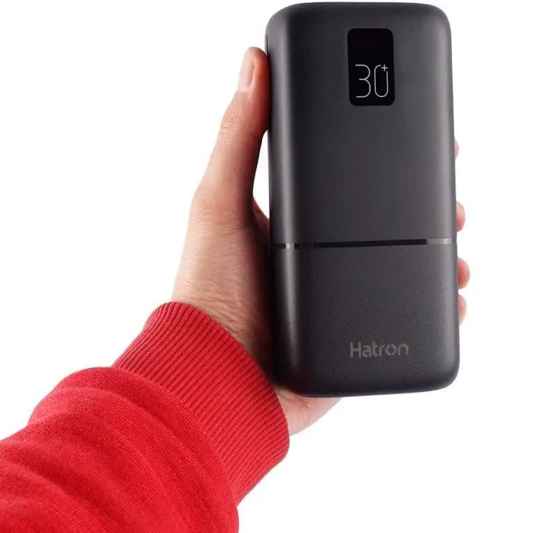 پاوربانک هاترون مدل HPB 3070 PQ ظرفیت 30000 میلی آمپر ساعت — تصویر ۶