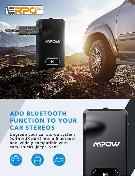 گیرنده بلوتوث MPOW BH129B — تصویر ۵