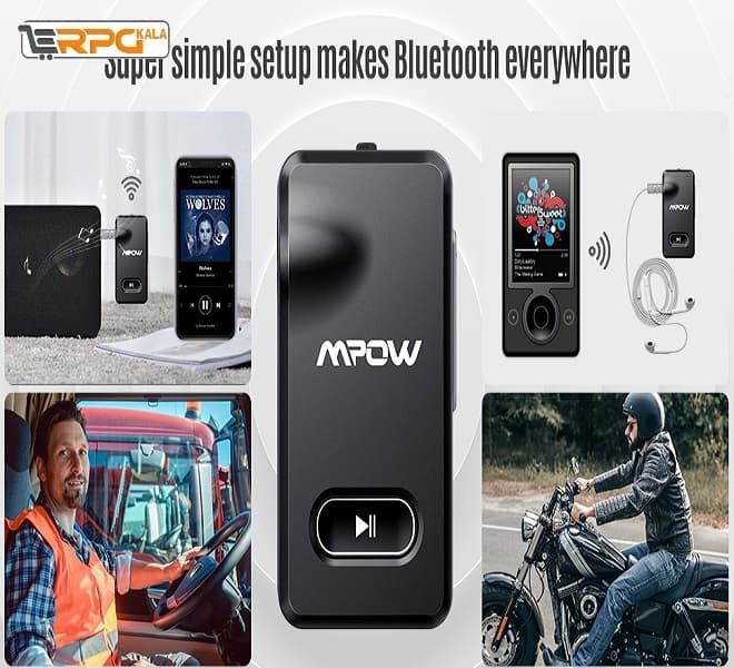 گیرنده بلوتوث MPOW BH129B — تصویر ۲