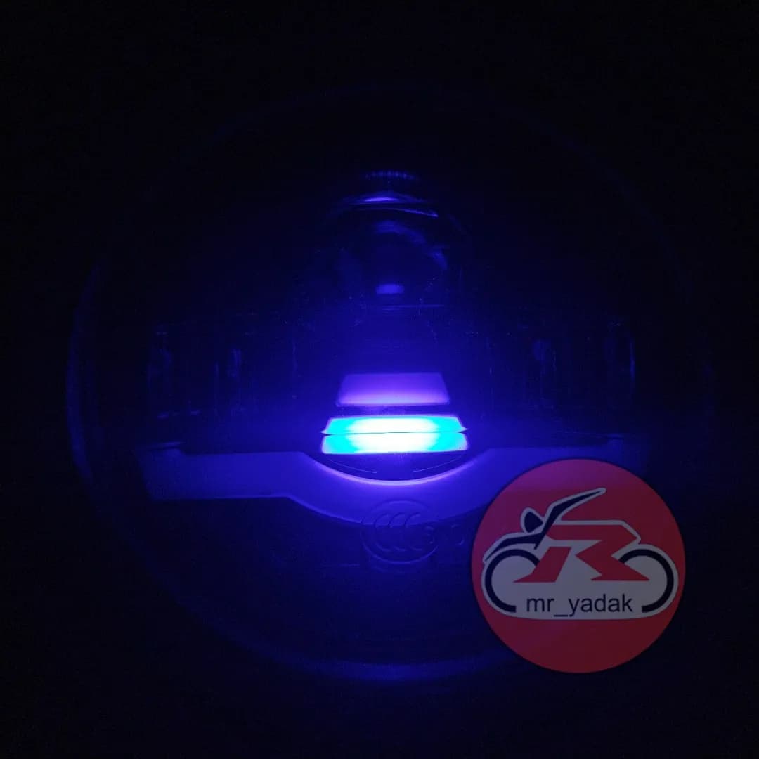 بلوری چراغ جلو گرد پلیسی 5 اینچ کد 01 — تصویر ۸