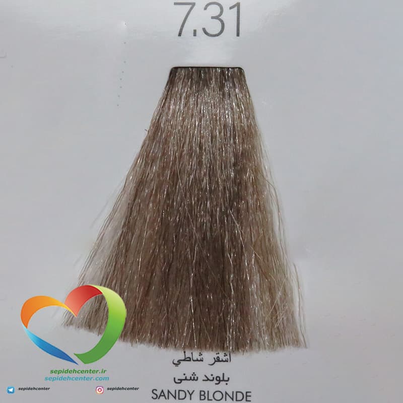 رنگ موی سوپرکی بلوند شنی 7/31 – SuperKAY Sandy Blonde حجم 145 میل