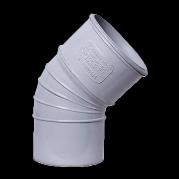 زانو 45 درجه پلیمر توس
