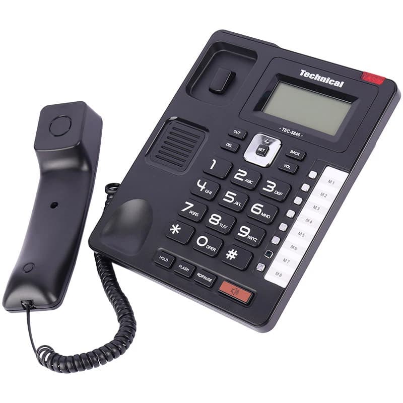 تلفن رومیزی تکنیکال Technical TEC-5846 — تصویر ۱۰
