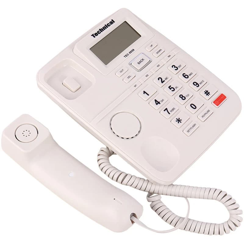 تلفن رومیزی تکنیکال Technical TEC-5859 — تصویر ۱۲