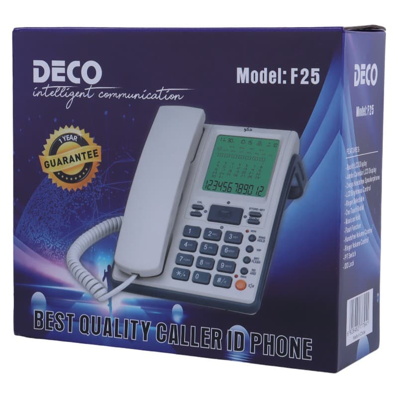 تلفن رومیزی دکو Deco F25 — تصویر ۲