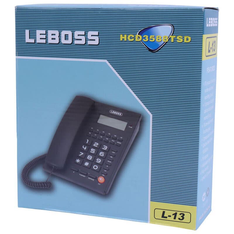 تلفن رومیزی لیبوس Leboss HCD3588TSD L-13 — تصویر ۲