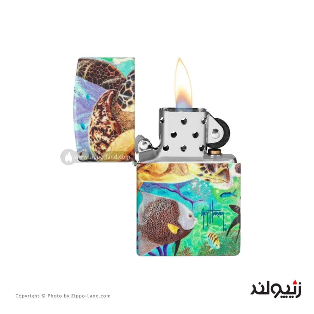فندک زیپو مدل Guy Harvey Glow In The Dark کد 49819 — تصویر ۳