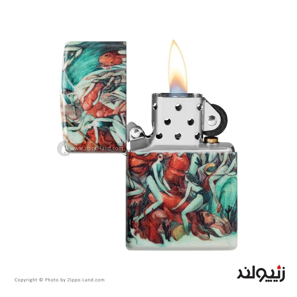 فندک زیپو مدل Marija Tiurina کد 49392 — تصویر ۳