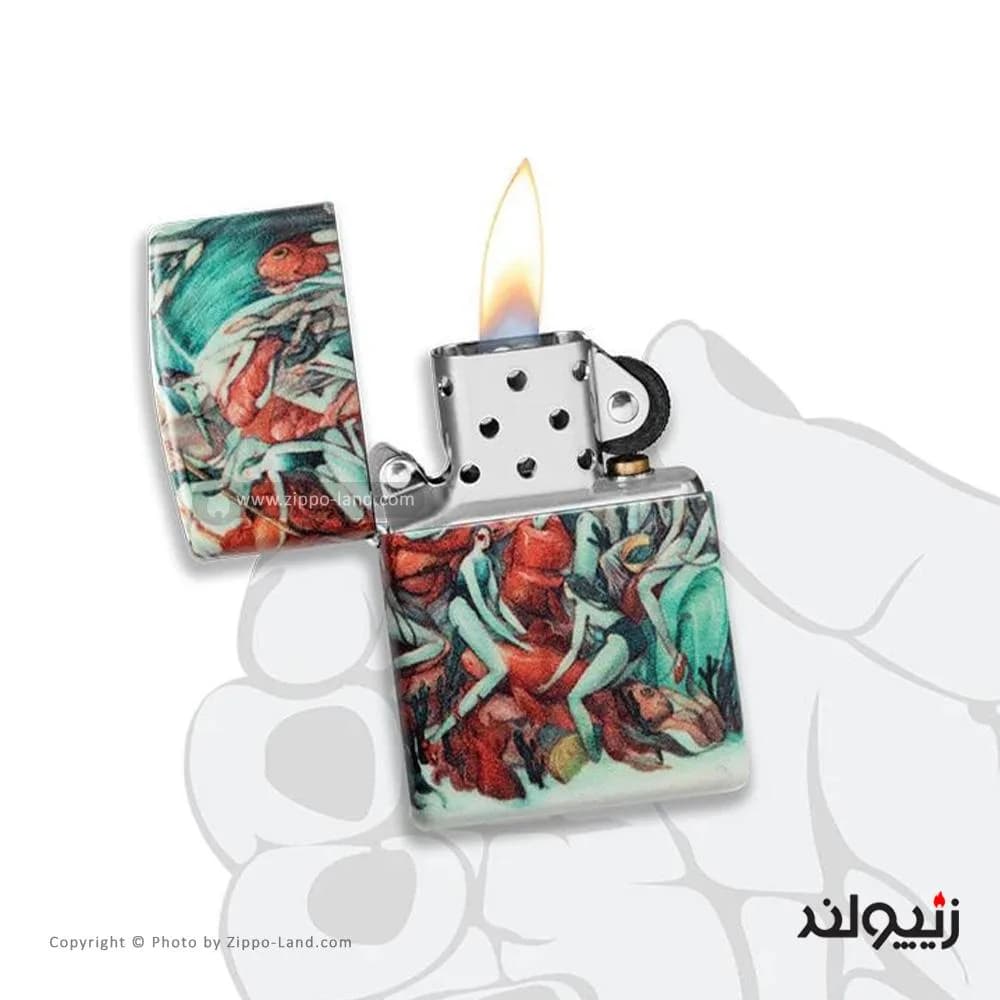 فندک زیپو مدل Marija Tiurina کد 49392 — تصویر ۶