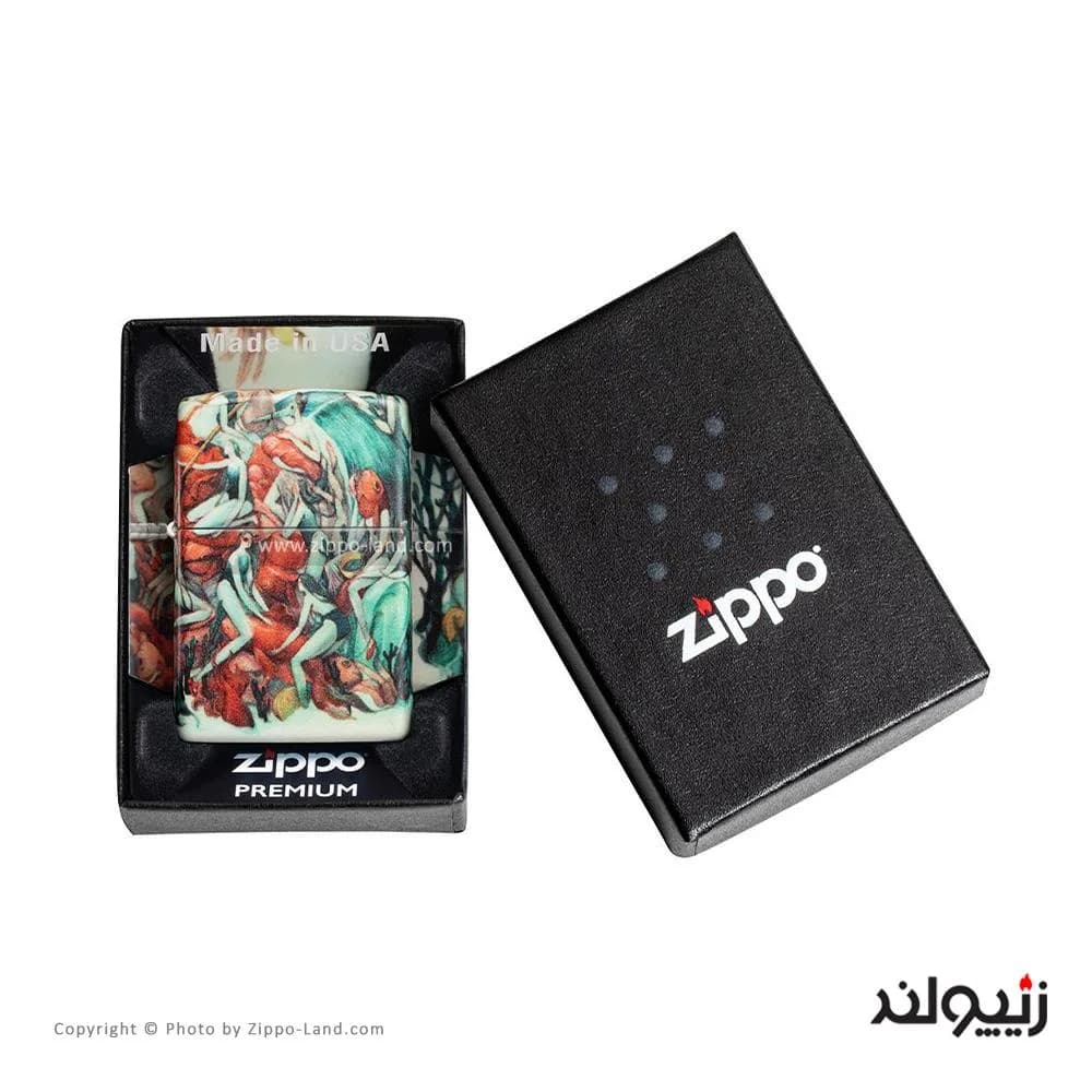 فندک زیپو مدل Marija Tiurina کد 49392 — تصویر ۷