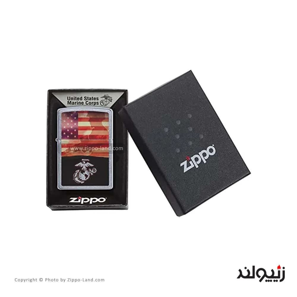 فندک زیپو مدل USMC مدل 29123 — تصویر ۴