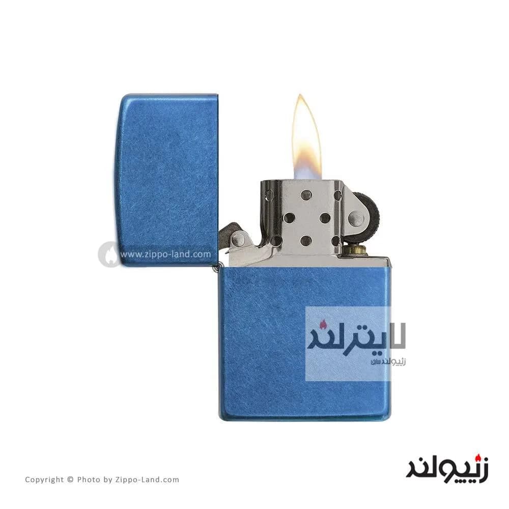 فندک زیپو مدل Cerulean Classic کد 24534 — تصویر ۲