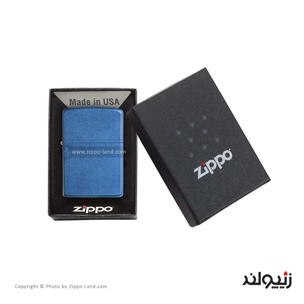 فندک زیپو مدل Cerulean Classic کد 24534 — تصویر ۴