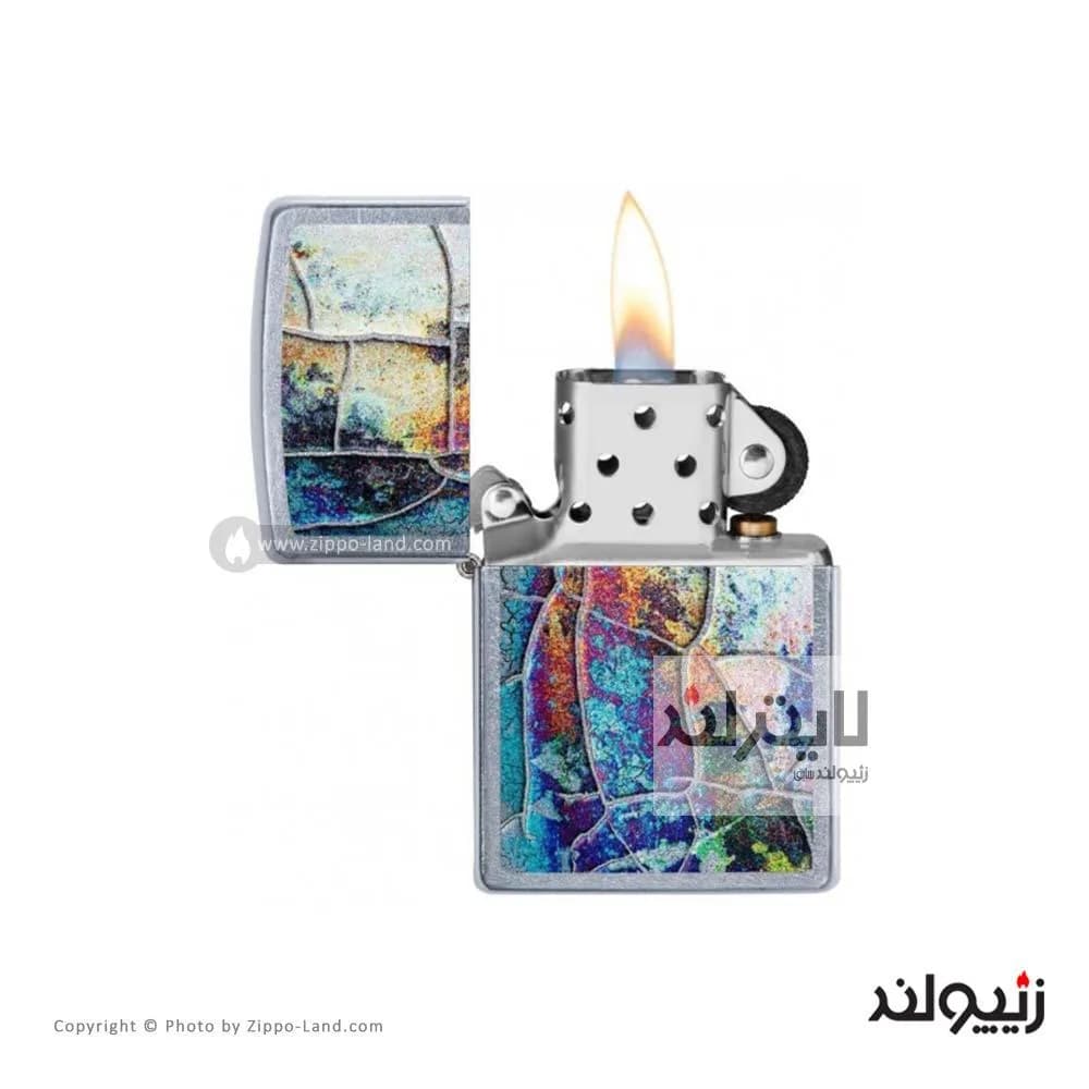 فندک زیپو مدل Rust Patina Design مدل 29897 — تصویر ۲
