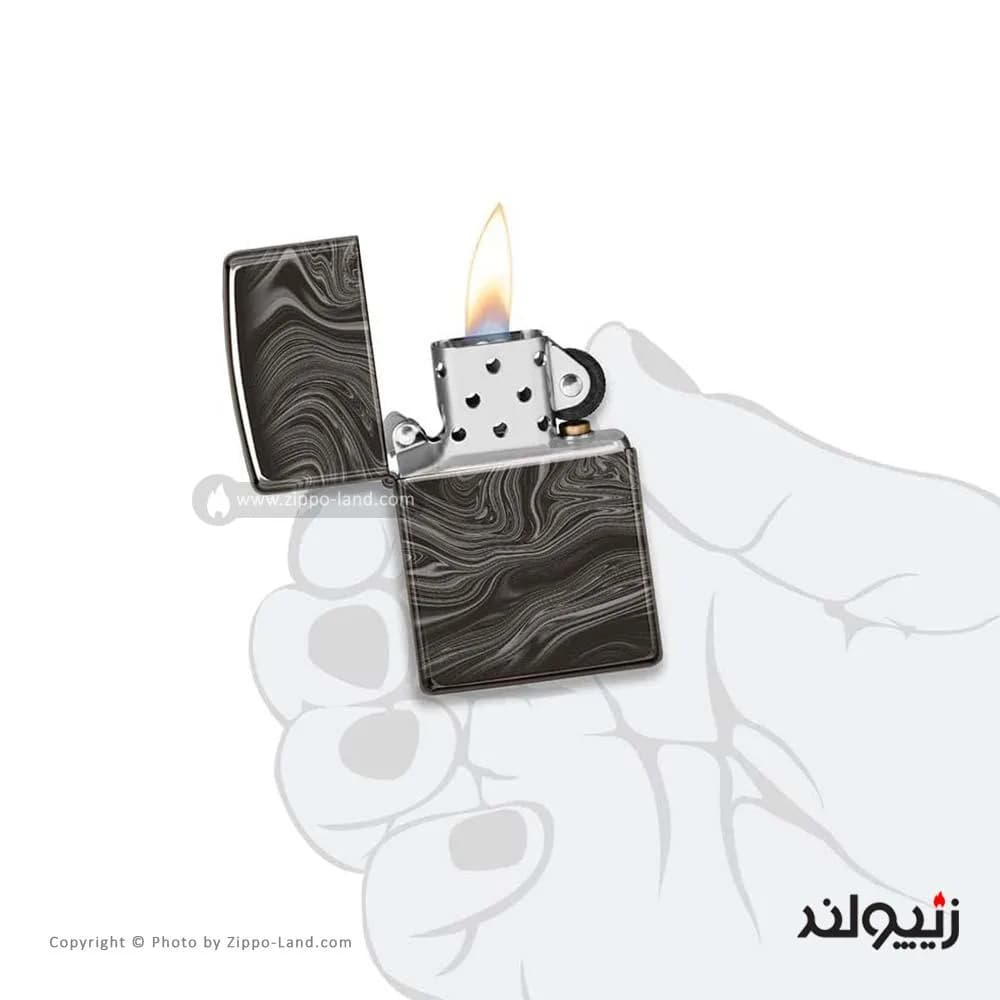 فندک زیپو مدل Marble Pattern Design کد 49812 — تصویر ۴