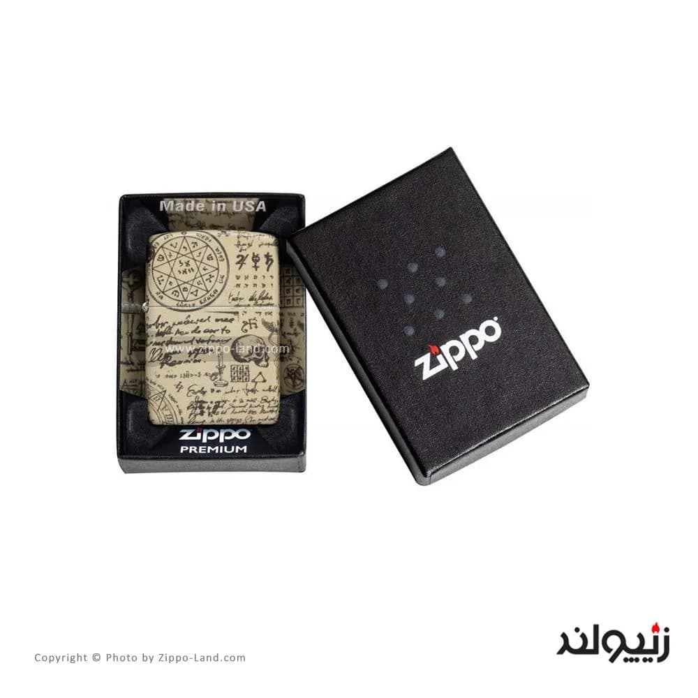 فندک زیپو مدل Alchemy Design کد 49803 — تصویر ۷