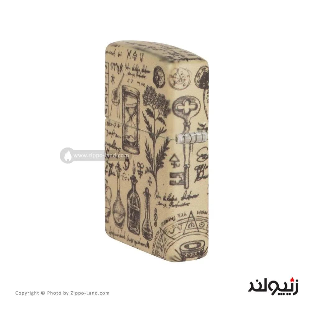 فندک زیپو مدل Alchemy Design کد 49803 — تصویر ۶