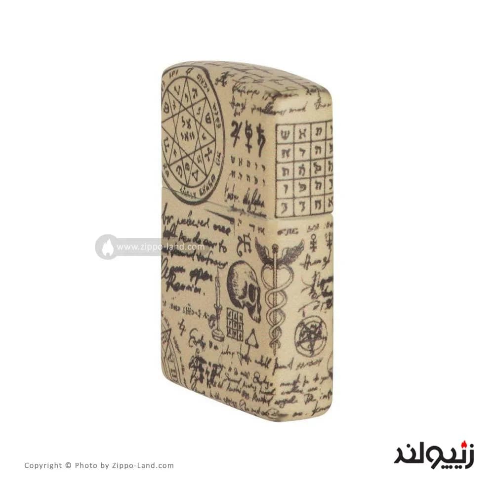 فندک زیپو مدل Alchemy Design کد 49803 — تصویر ۵